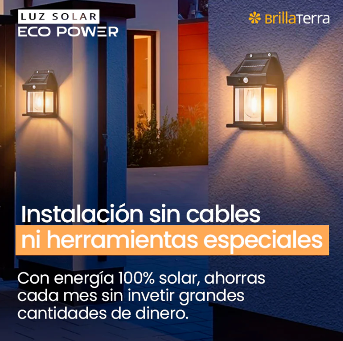Luz Solar EcoPower | Paga 1 y lleva 2