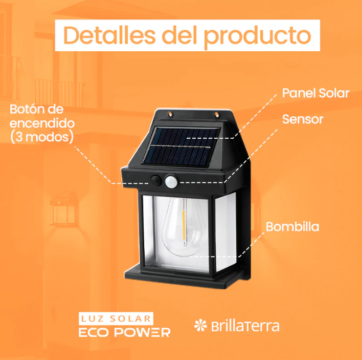 Luz Solar EcoPower | Paga 1 y lleva 2