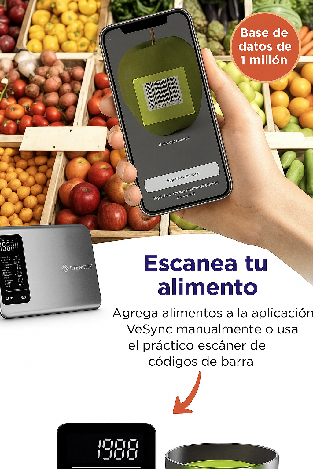 Balanza digital profesional con app | Pague al recibir envio en 48h