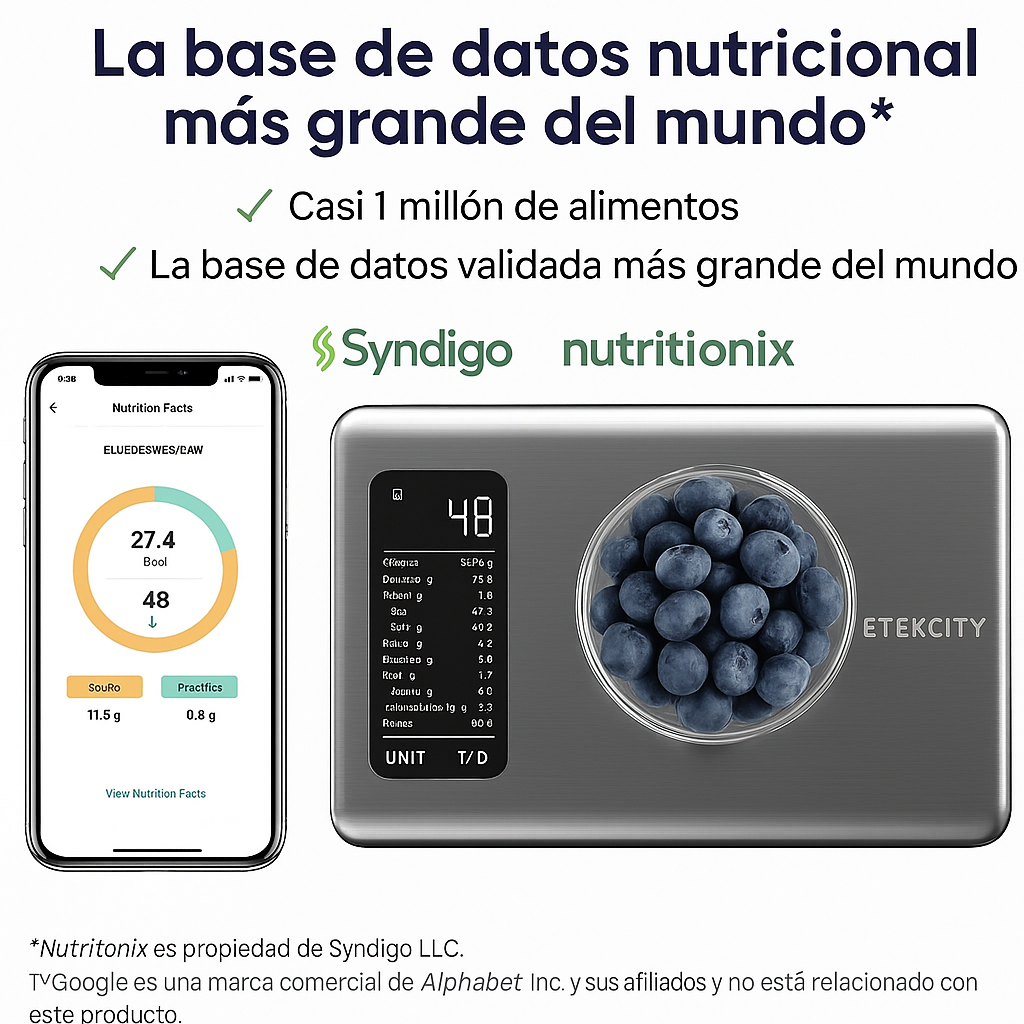 Balanza digital profesional con app | Pague al recibir envio en 48h