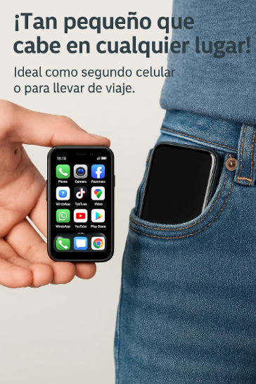 Mini Smarthphone 5G | Pagas Solo Al Recibir
